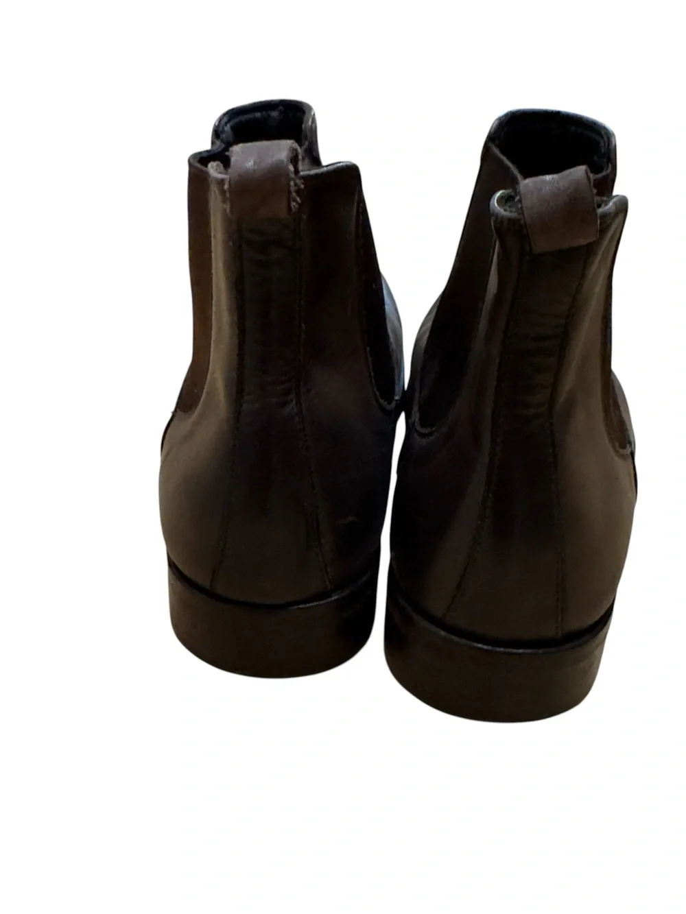 To Boot New York Brown Leather Chelsea Boots Men’s 8 Made in Italy Designer GUC